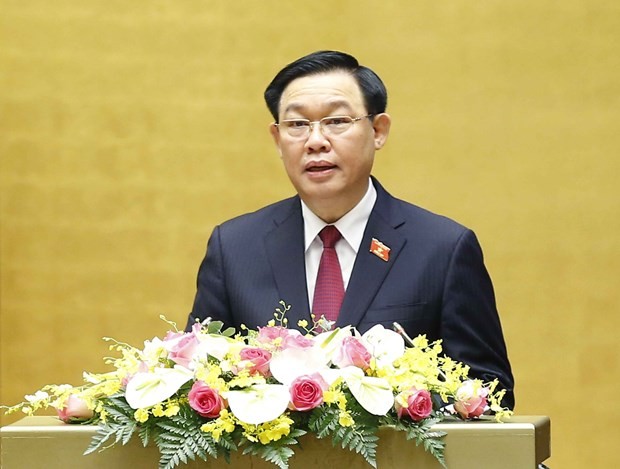 NA leader stresses application of Ho Chi Minh's thoughts in legislation ảnh 1