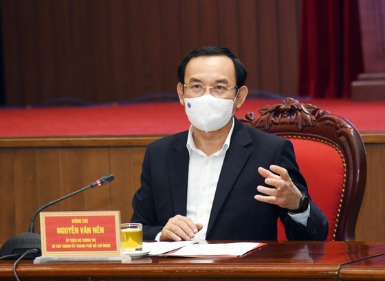 HCMC Party Chief thanks Hanoi’s assistance in fight against Covid-19 ảnh 1