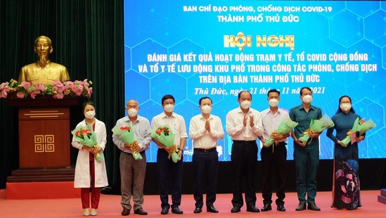 Thu Duc City sets up mobile medical team in residential quarters ảnh 2