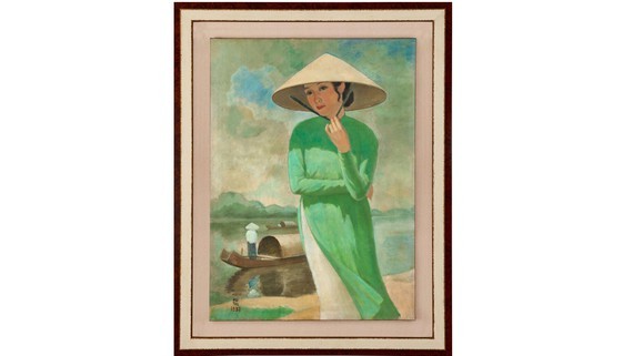 Vietnamese paintings auctioned for millions of US dollar ảnh 1