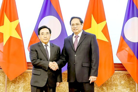Lao Prime Minister wraps up Vietnam visit ảnh 1
