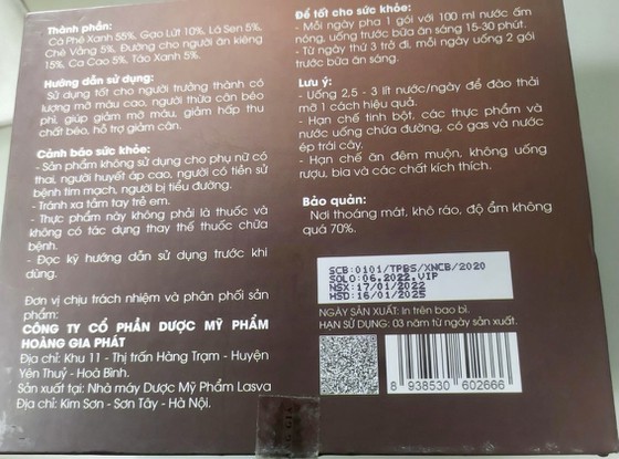 Drug watchdog recalls coffee containing Sibutramine ảnh 1