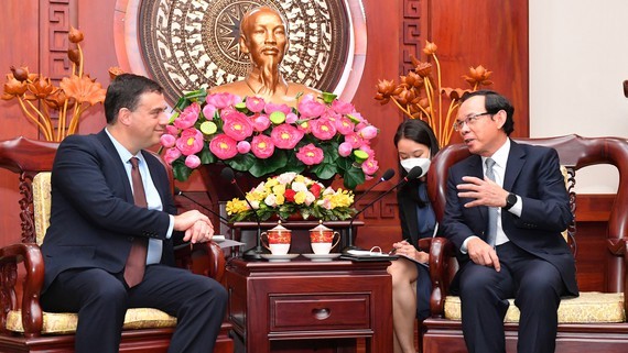 Cooperation between HCMC, Israel develops in many fields: HCMC Secretary ảnh 1
