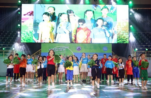 UNICEF promotes power of sport for development of Vietnamese children ảnh 1