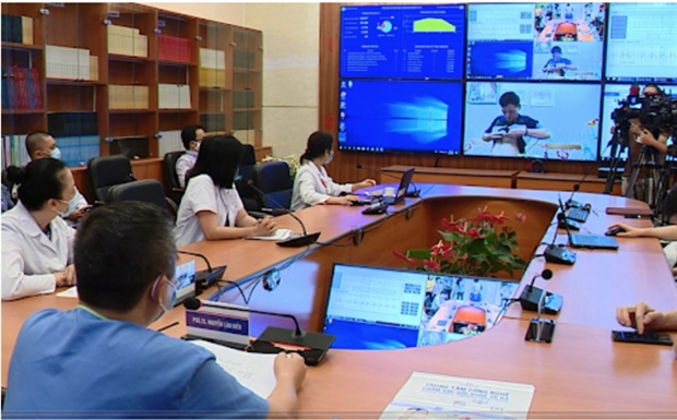 Telemedicine helps improve healthcare quality of grassroots medical facilities ảnh 1