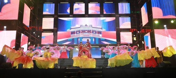 Musical performance at the festival Musical performance at the festival