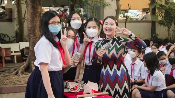 Students, teachers engage in many charitable activities to help disadvantaged people