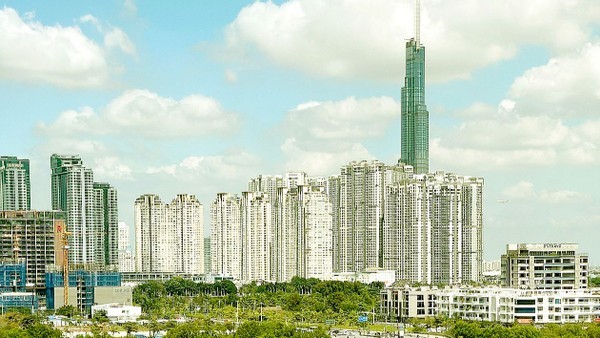 Ho Chi Minh City plans to set up an international financial center in Thu Thiem New Urban Area in Thu Duc City