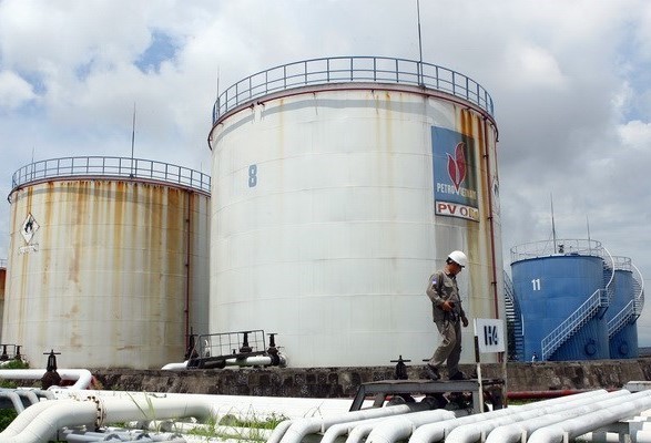 Oil tanks of Petrovietnam. Photo: VNA