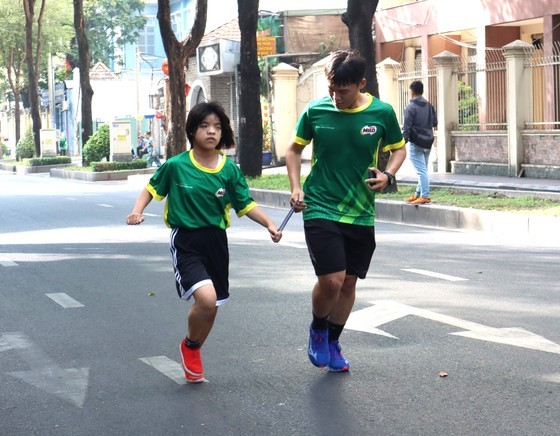 Disabled athletes participate in the event (Photo: SGGP)