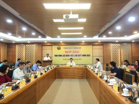 At a press conference held by the General Statistics Office this morning