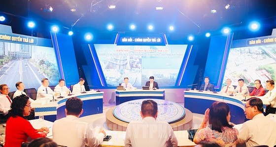 At the program 'People Ask - Government Answers'