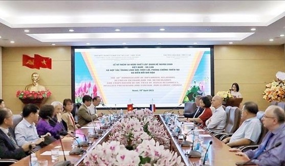 An overview of the celebration ceremony. (Photo: VNA)