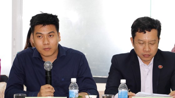 President of the Vietnamese Student Association in Korea Tran Thien Quang