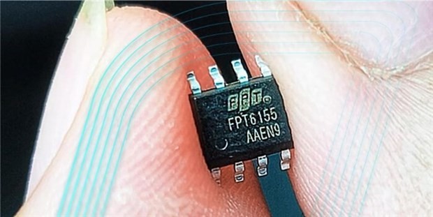 Made-in-Vietnam chip produced by Vietnam's FPT corporation, Vietnam ranks third in Asia in terms of semiconductor exports to the US, after Malaysia and Taiwan (China). (Photo courtesy of FPT)