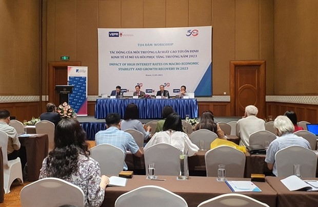 Delegates attending the workshop on May 11 morning in Hanoi. (Photo: VNA) Delegates attending the workshop on May 11 morning in Hanoi. (Photo: VNA)