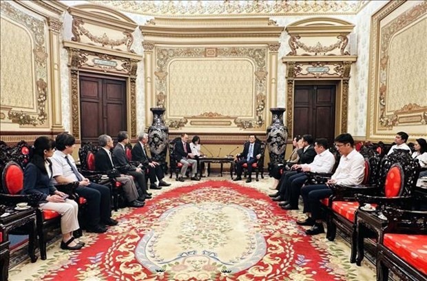 At the meeting (Photo: VNA)