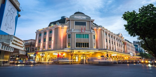 Trang Tien Plaza - the first and only luxury shopping center in Vietnam (Photo: VNA) Trang Tien Plaza - the first and only luxury shopping center in Vietnam (Photo: VNA)