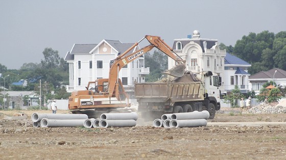 A resettlement area for residents affected by the the Bien Hoa - Vung Tau expressway A resettlement area for residents affected by the the Bien Hoa - Vung Tau expressway