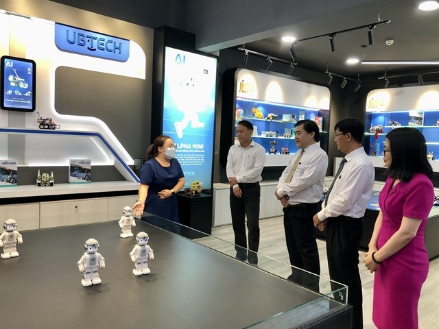 The artificial intelligence (AI) Education and Training center at the Vietnam National University - HCMC in Thu Duc City. — VNS Photo