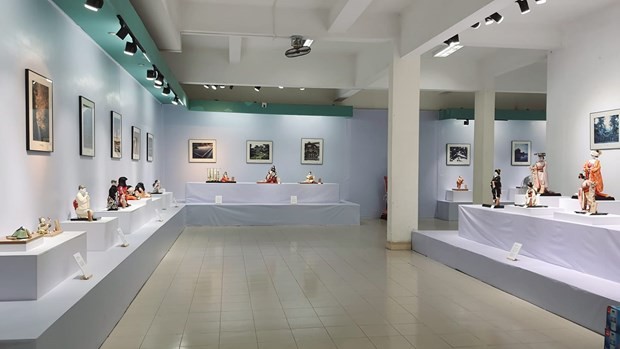 "Japanese Dolls" exhibition is held at Bac Giang Museum. (Photo: The Japan Foundation Center for Cultural Exchange in Vietnam)