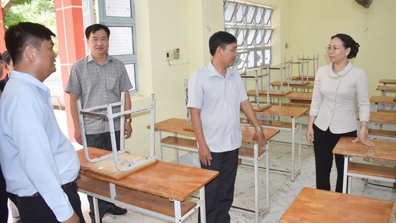 A school in Soc Trang is preparing for the new academic year