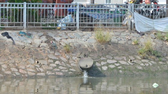 Wastewater produced by daily activities is discharged directly into canals, rivers Wastewater produced by daily activities is discharged directly into canals, rivers