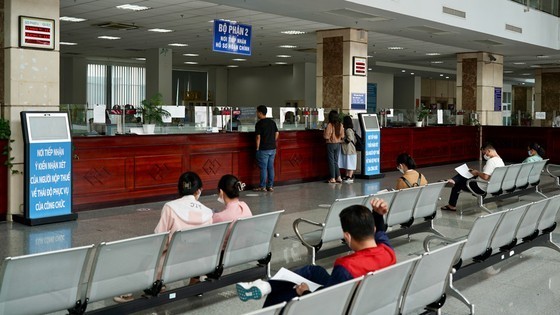 At the Tax Department in HCMC