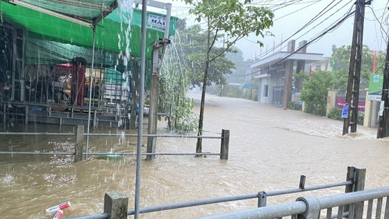 Residential areas are inundated