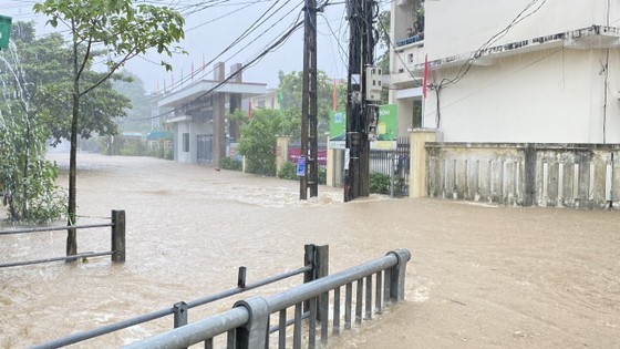 Residential areas are inundated