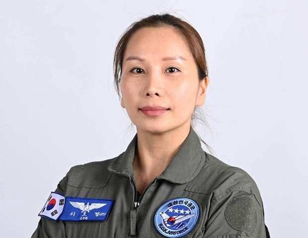 Lee Ho-jeong. (Photo courtesy of the Republic of Korea Air Force)