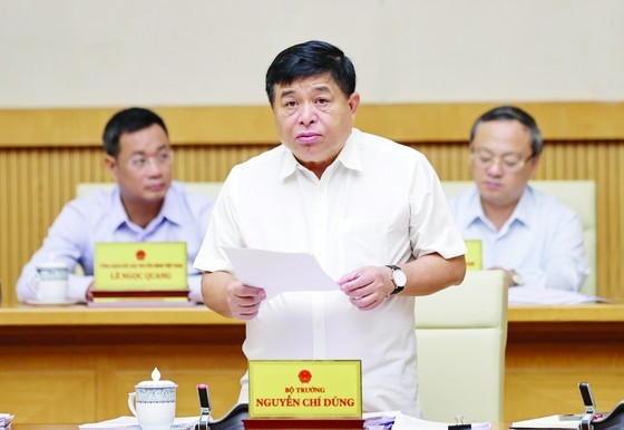 Minister of Planning and Investment Nguyen Chi Dung speaks at the conference Minister of Planning and Investment Nguyen Chi Dung speaks at the conference