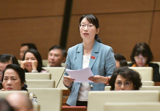 NA deputy Tran Thi Dieu Thuy proposes drivers of ridesharing company to have compulsory insurance