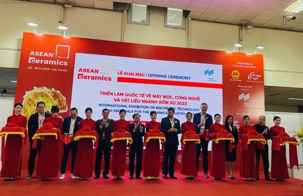 The ASEAN Ceramics Expo 2023 has attracted more than 200 companies and brands from 19 countries. (Photo courtesy of the organiser) The ASEAN Ceramics Expo 2023 has attracted more than 200 companies and brands from 19 countries. (Photo courtesy of the organiser)