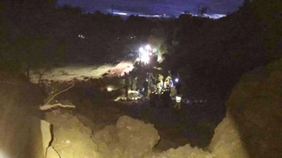 Mountainous slide occurrence in Hoa Binh 