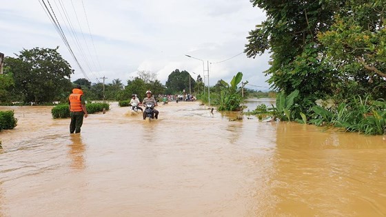 More than 1,350 houses inundated due to tropical downpours ảnh 7