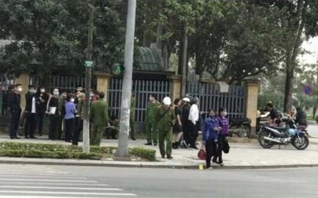 The crossroad where Jung Jin-yong was found unconscious (Source: Internet)