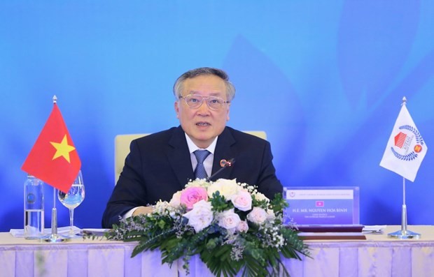 Chief Justice of the Supreme People’s Court of Vietnam Nguyen Hoa Binh (Photo: VNA)