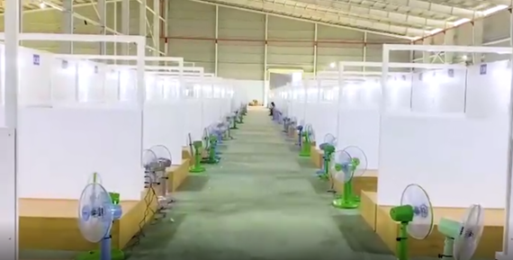 Binh Duong Province puts 3,000- bed field hospital into operation ảnh 1