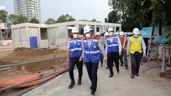 Metro line No.1 progress depends on Covid-19 pandemic situation ảnh 4