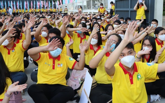 50,000 students in HCMC join Spring Volunteer campaign  ảnh 2