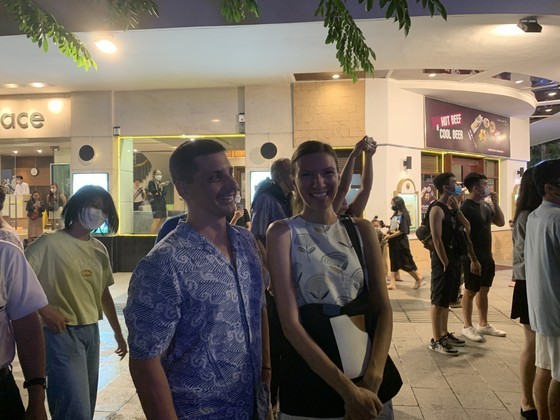 Performance, parade of trumpet contingent held at Nguyen Hue walking street ảnh 5