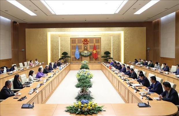 Prime Minister receives UN Secretary-General ảnh 2