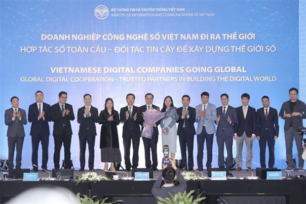 MIC establishes a consulting group to support digital technology businesses in going global. (Photo: VNA)