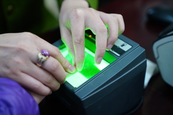 Fingerprints capture is obligated to perform procedures of granting chip-based passports.
