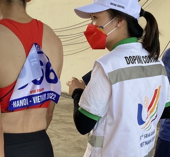 Names of the Vietnamese athletes using doping at the SEA Games 31 were announced. (Photo: Minh Chien)