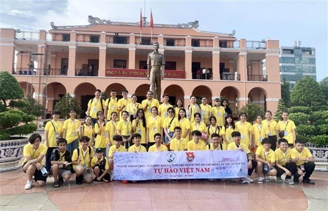 Summer camp for overseas young people kicks off in HCMC (Photo: VNA)