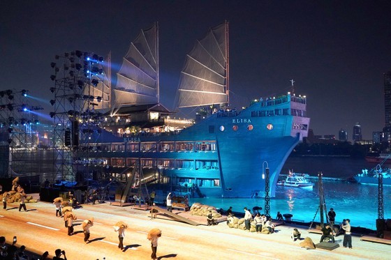 Rehearsal of the “The river tells stories” show