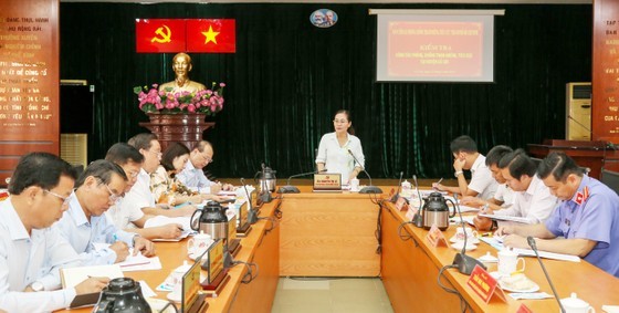 At the working session (Photo: Thao Le) At the working session (Photo: Thao Le)