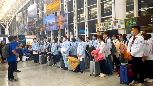 As many as 97,234 people were sent to work overseas under contracts during the first eight months of 2023. (Illustrative photo: VNA)
